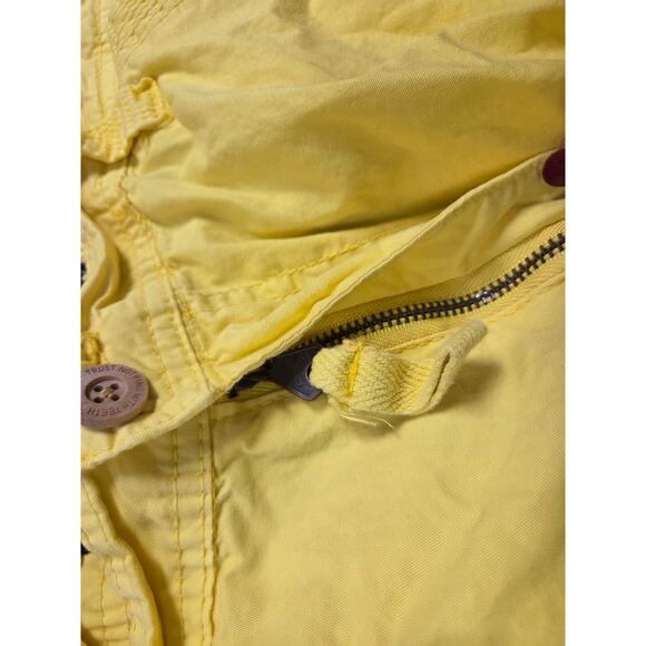 AKOO Bright Yellow Men's Cargo Shorts 2000s Y2K Size 38 - Picture 4 of 7
